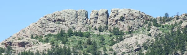 An image of Horsetooth Rock in northern Colorado